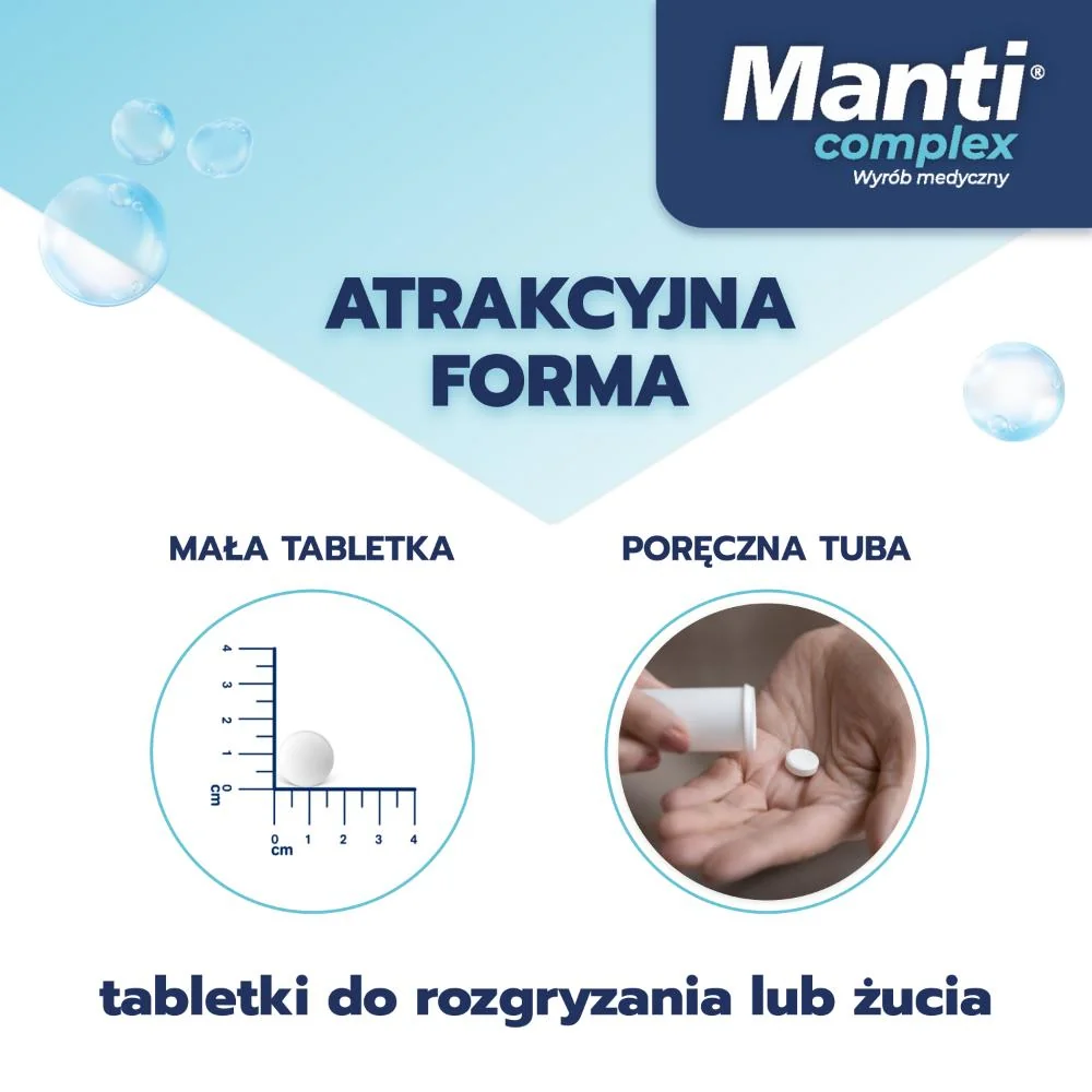Manti Complex 20 tabletek do rozgryzania i żucia