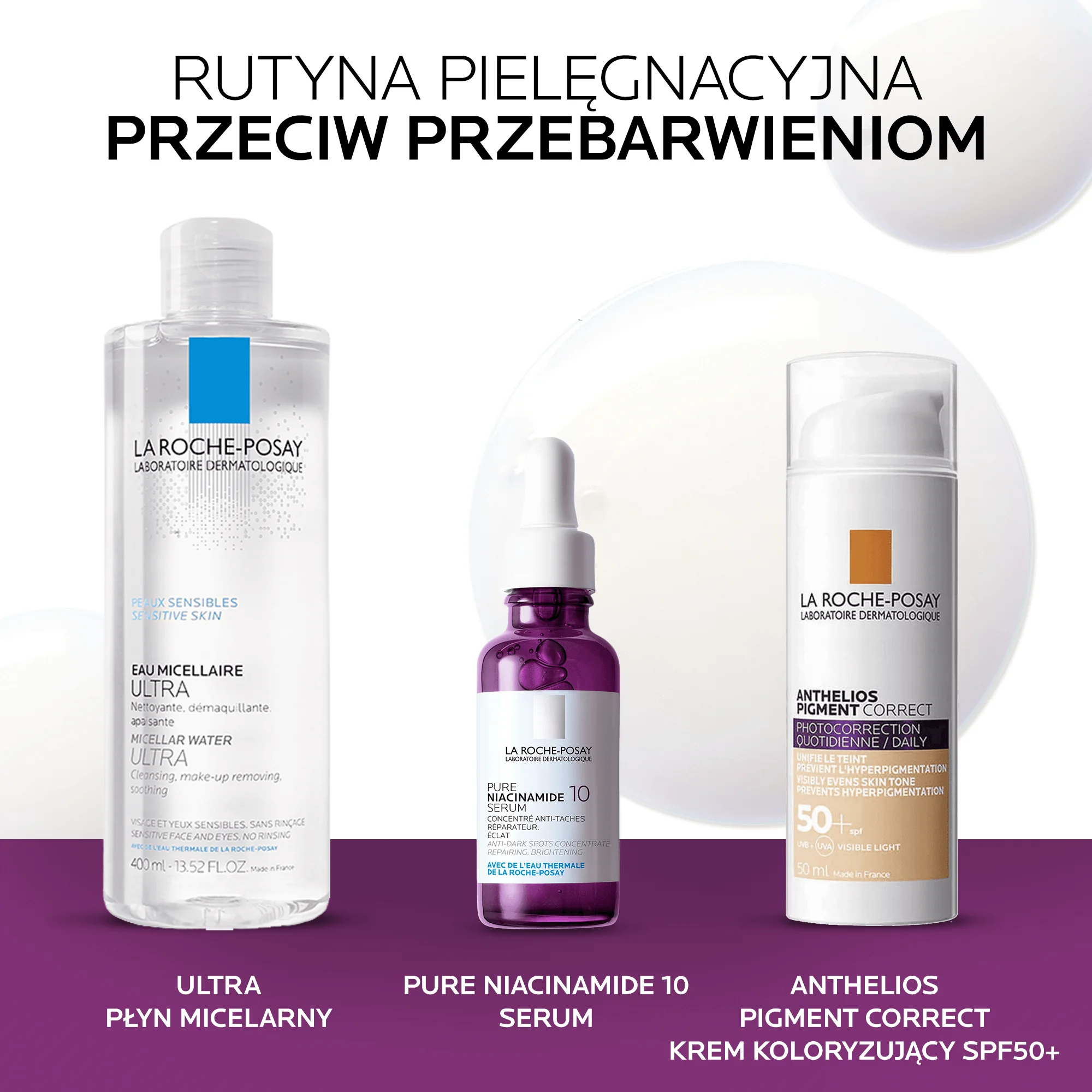 La Roche-Posay Pure Niacinamide serum na przebarwienia, 30 ml