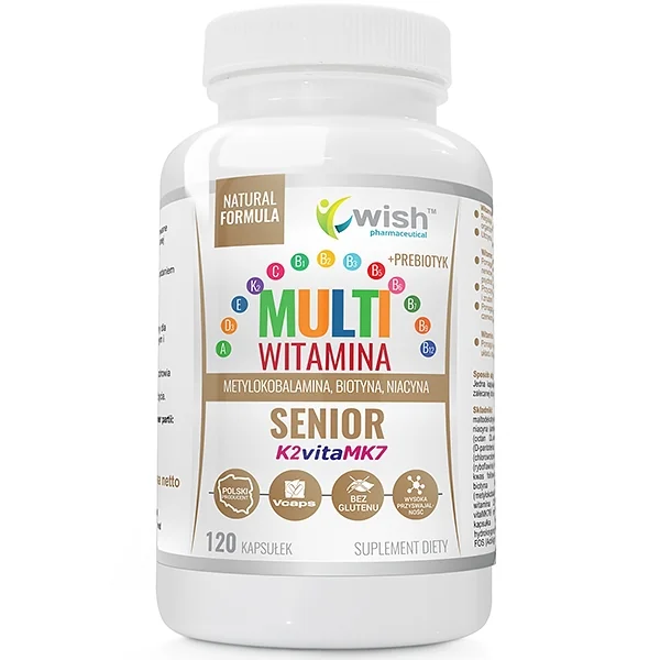 Wish Multiwitamina Senior 120 kapsułek