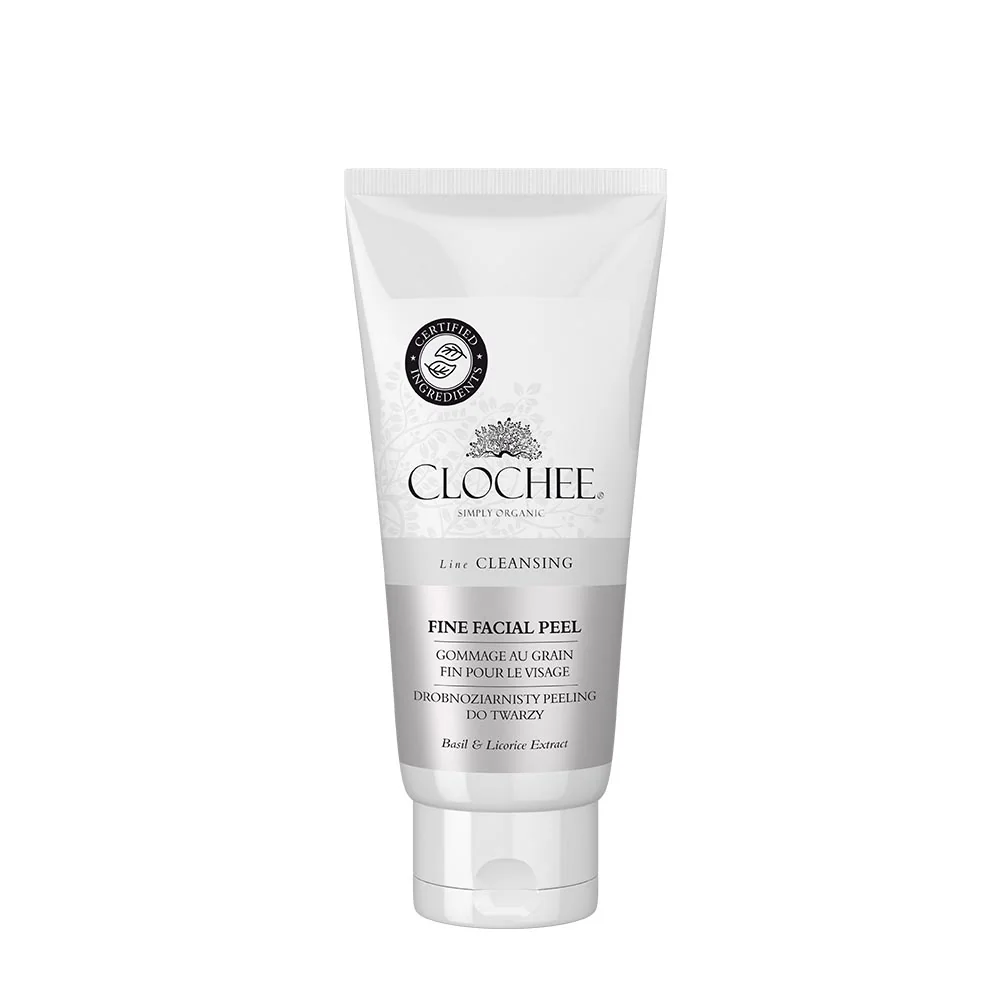 Clochee drobnoziarnisty peeling do twarzy, 100 ml