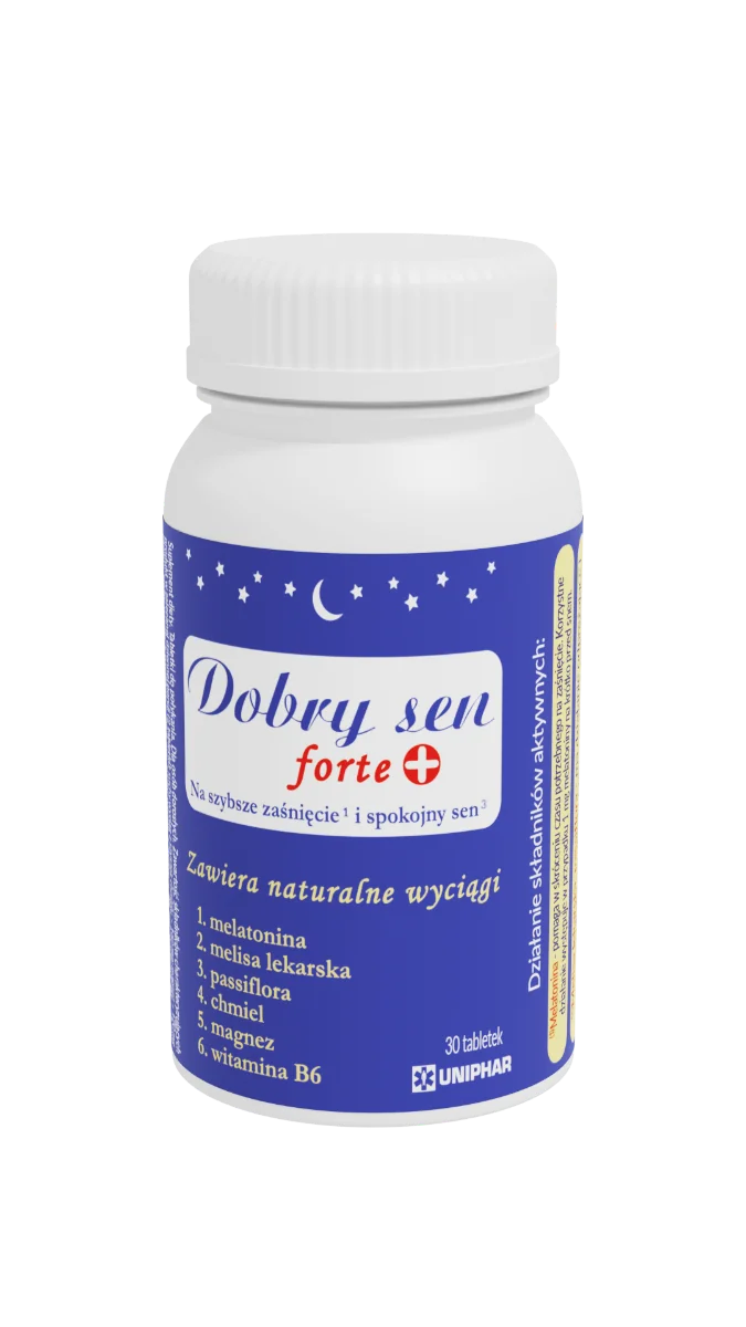 Dobry sen forte suplement diety, 30 tabletek