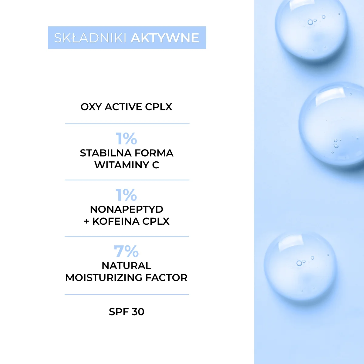 L’biotica Estetic Clinic Oxy Treatment Nawilżająco-dotleniający dermo-zabieg krem na dzień SPF 30, 35 ml