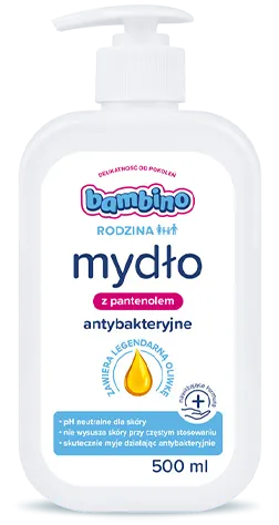 Bambino Rodzina Mydło antybakteryjne do mycia rąk, 500 ml