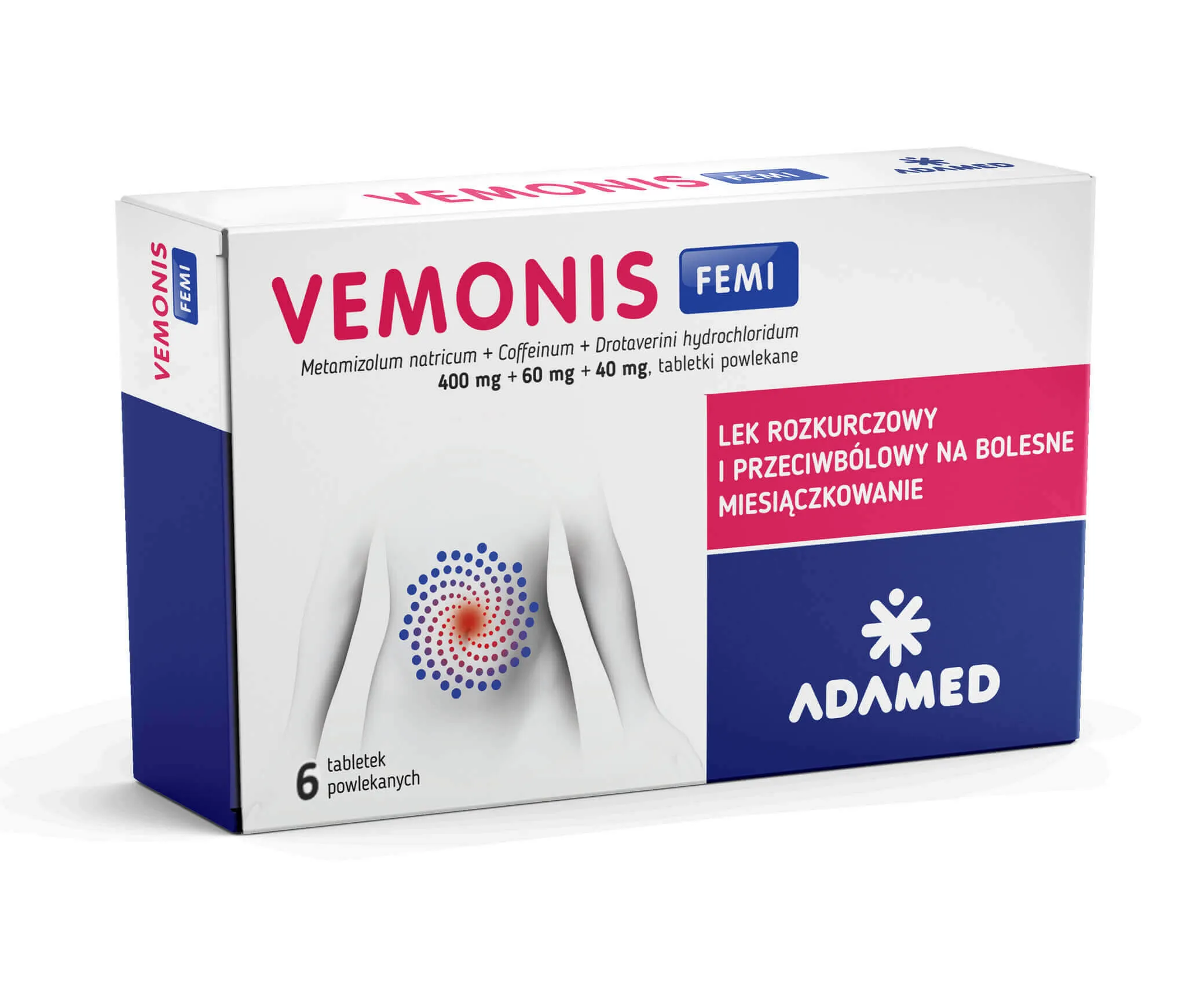 Vemonis Femi, 6 tabletek powlekanych