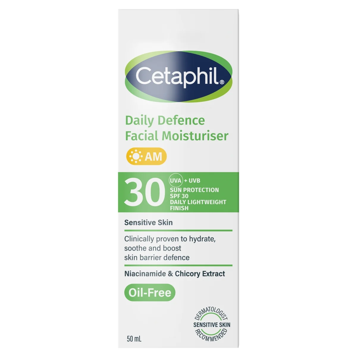 Cetaphil Daily Defence krem nawilżający na dzień SPF 30, 50 ml