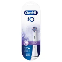 Oral-B iO końcówki do szczoteczek Radiant White, 4 szt.