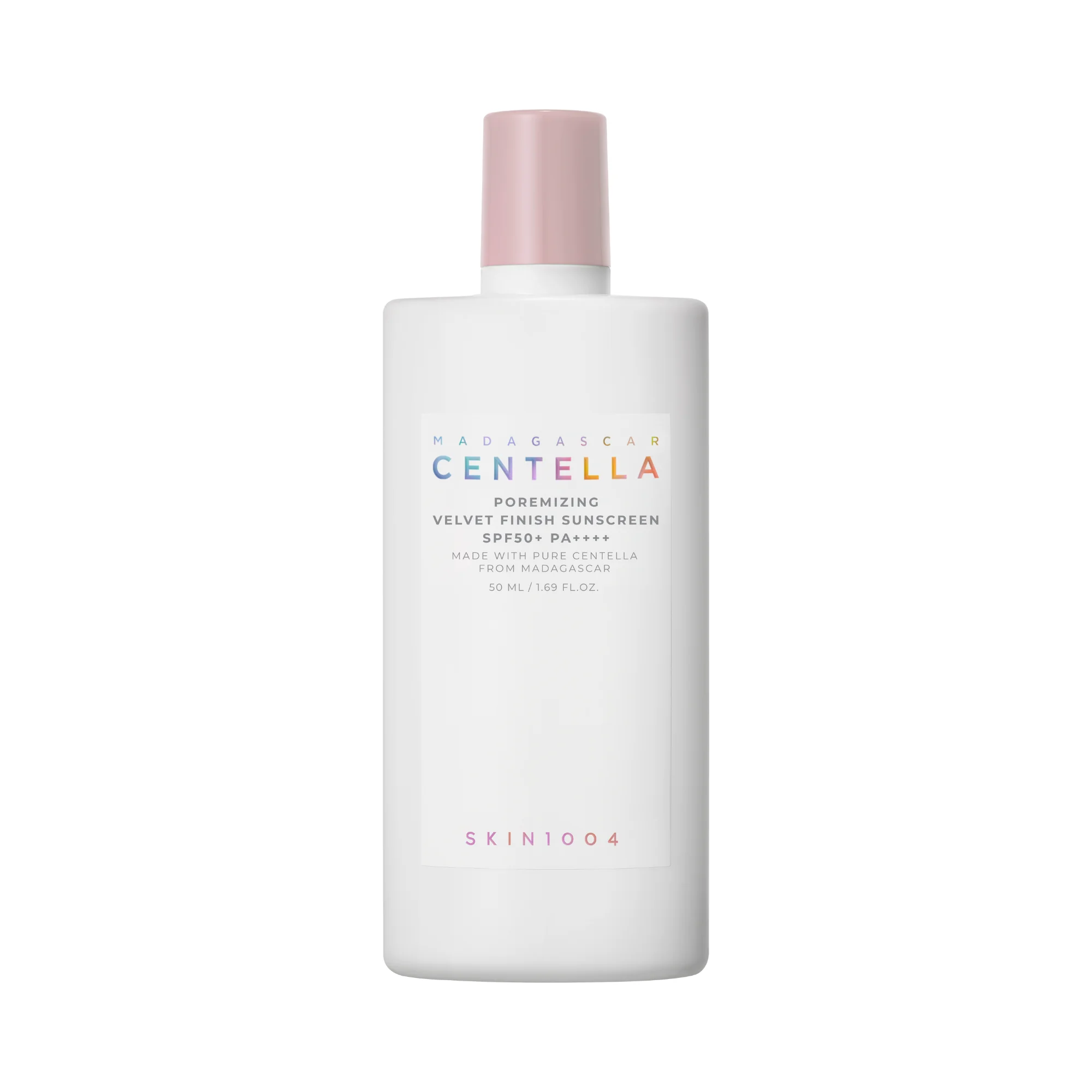 SKIN1004 Madagascar Centella Poremizing Velvet Finish Sunscreen SPF 50+ PA++++ lekki krem przeciwsłoneczny SPF 50+, 50 ml