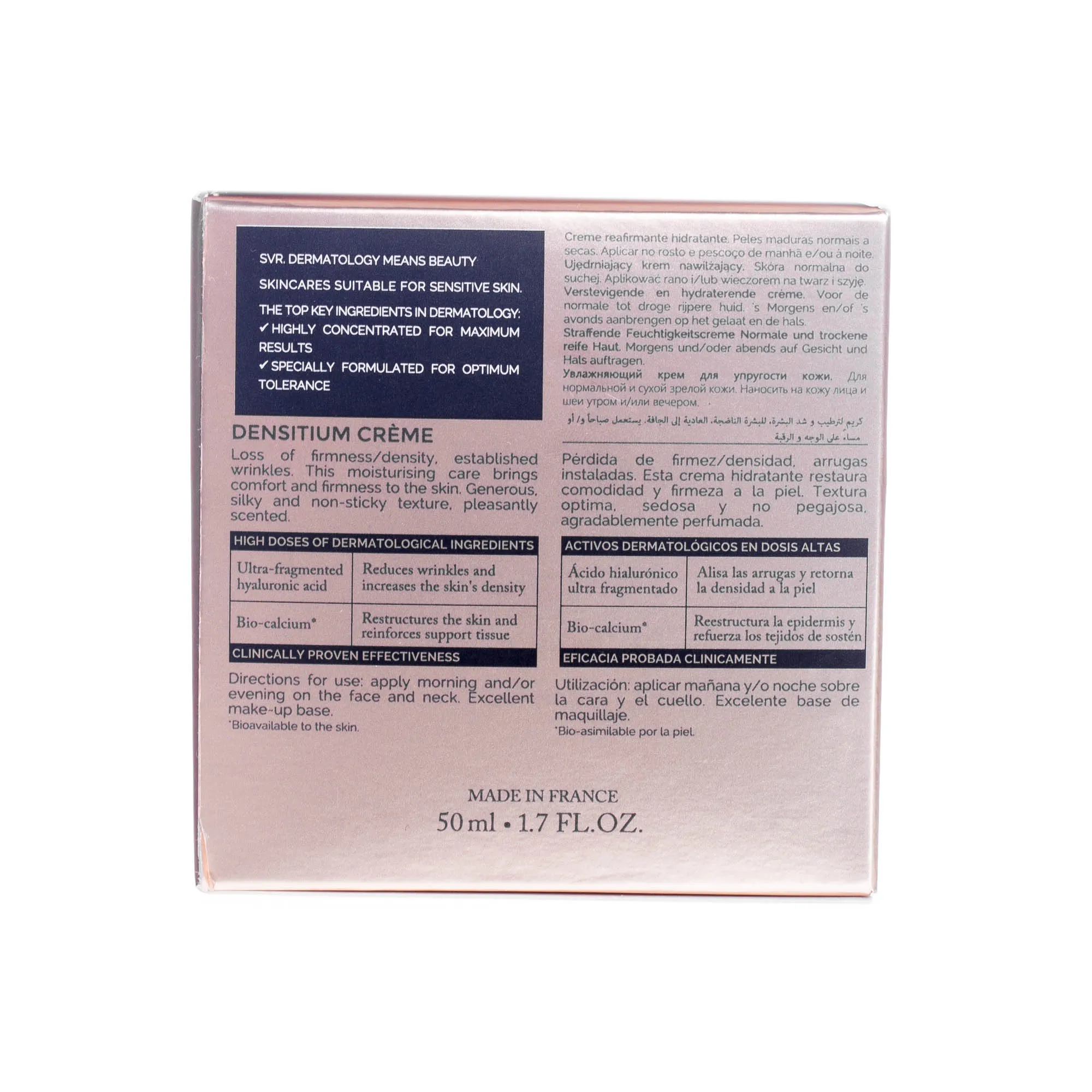 SVR Densitium creme - ujędrniający krem nawilżający, 50 ml 