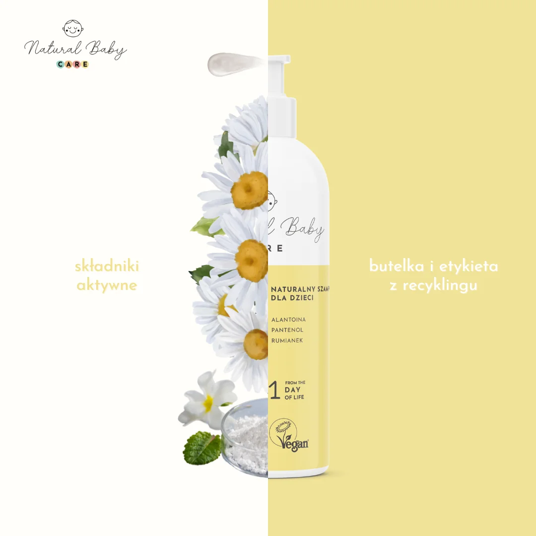 Natural Baby Care Naturalny szampon dla dzieci 200 ml