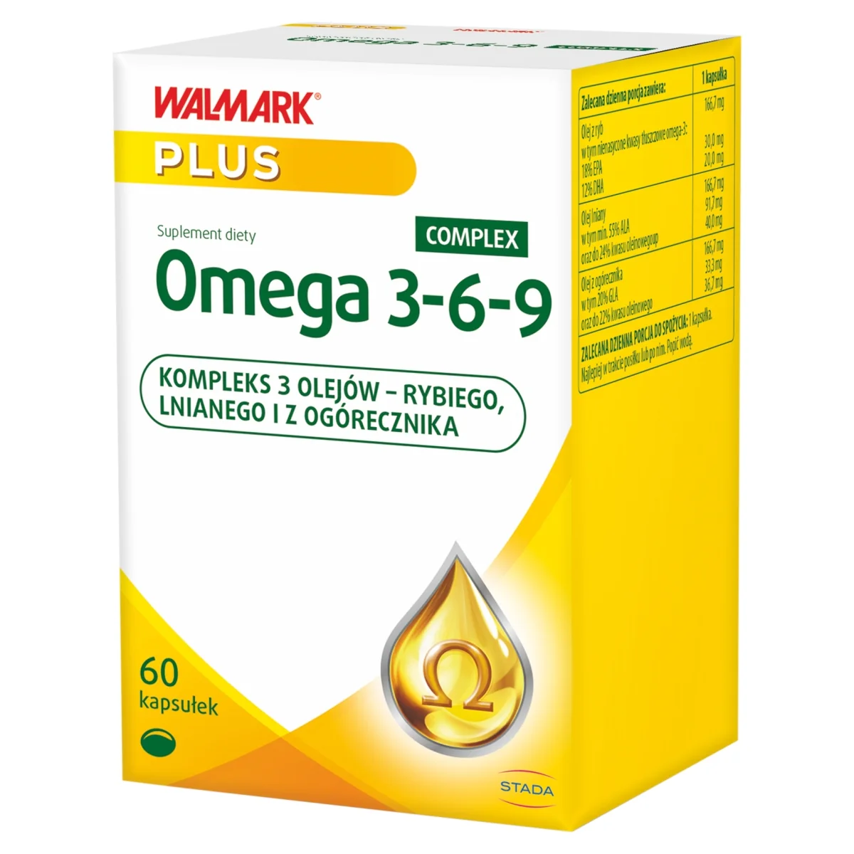 Walmark Omega 3-6-9 Complex 60 kapsułek