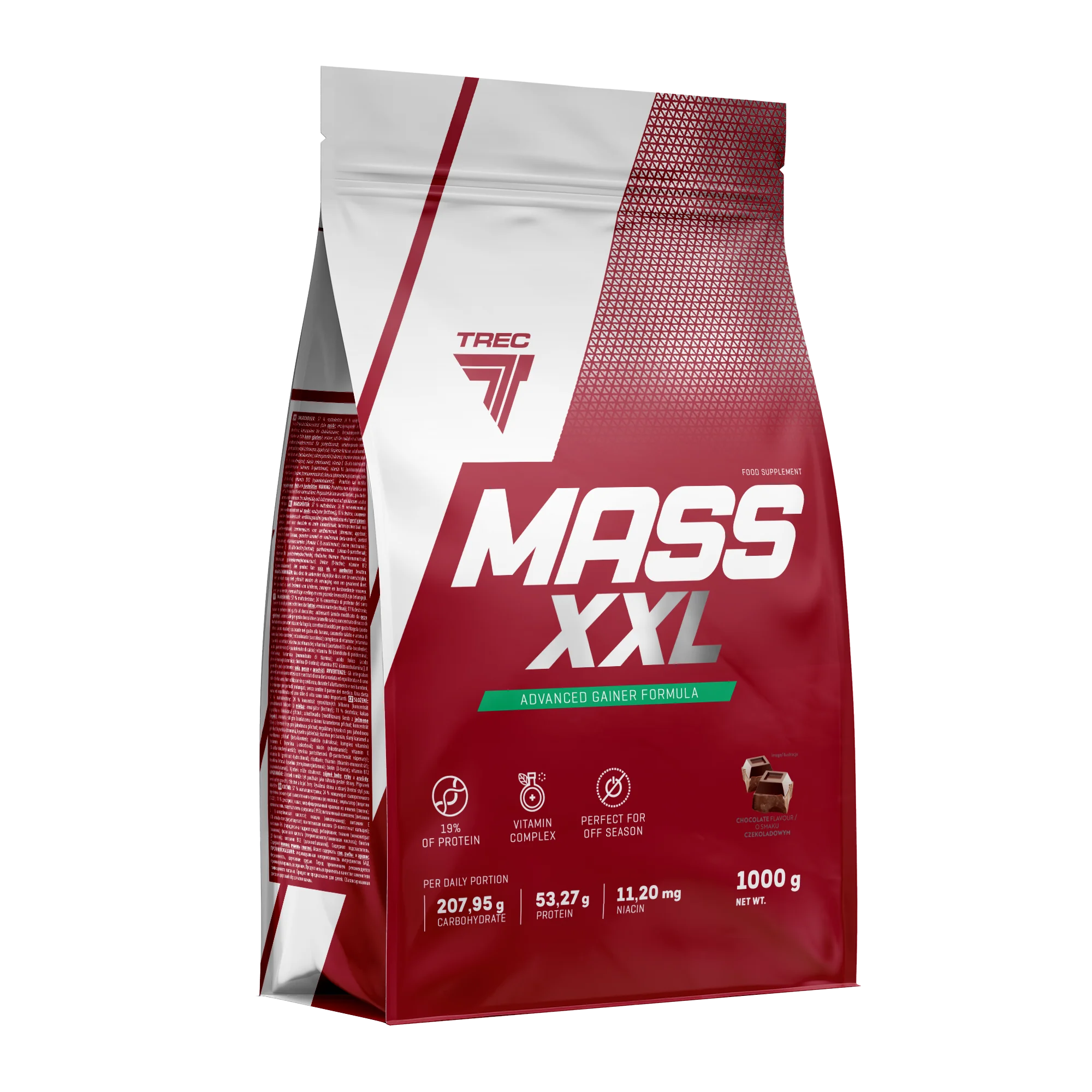 Trec Mass XXL czekolada, 1000 g