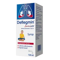 Deflegmin Junior, 15mg/5ml, 120 ml, syrop