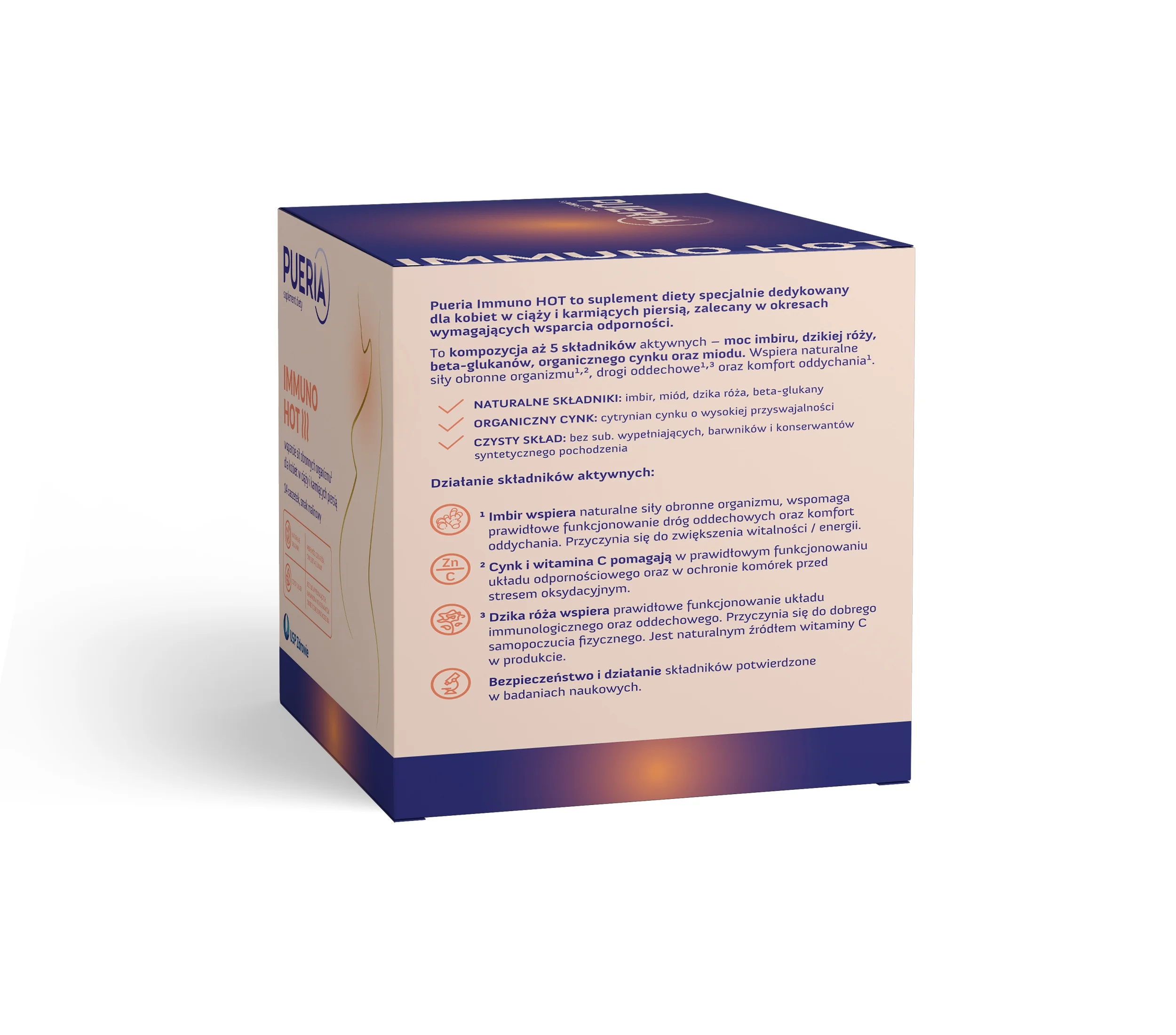 Pueria Immuno Hot 14 saszetek
