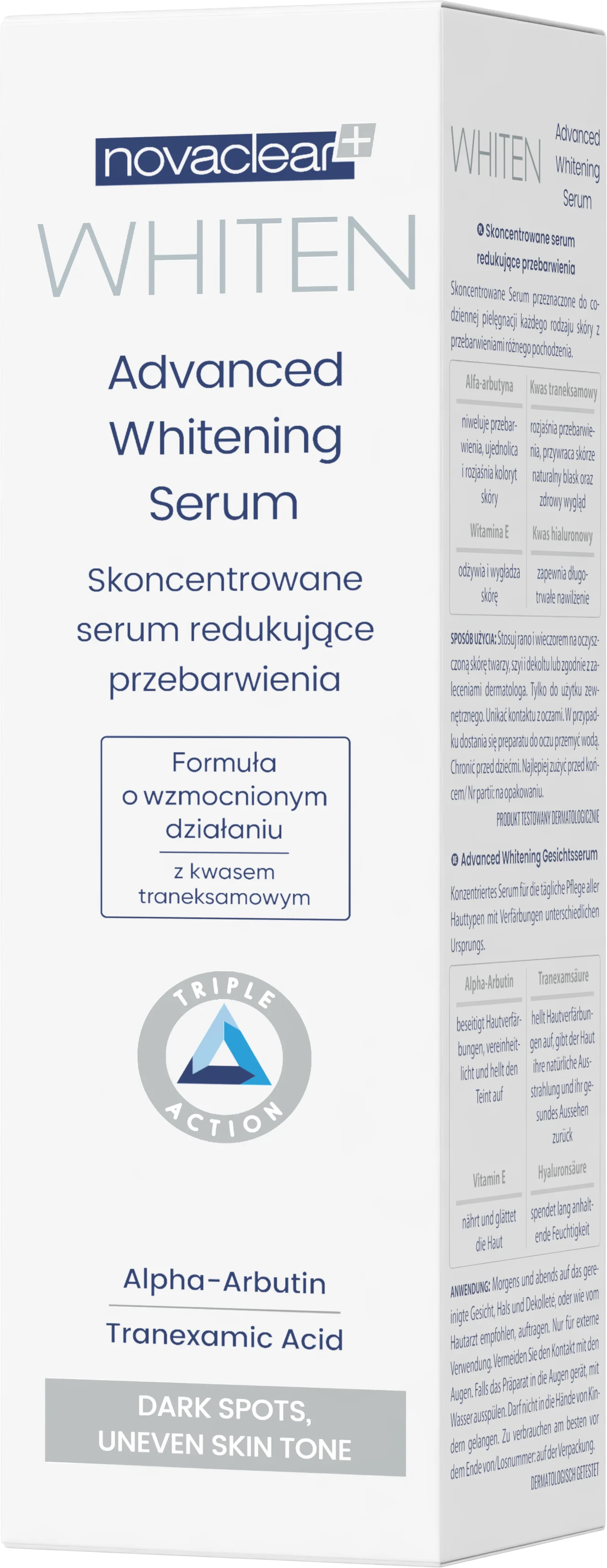 Equalan Novaclear Whiten Whitening Advance Serum serum wybielające, 30 ml