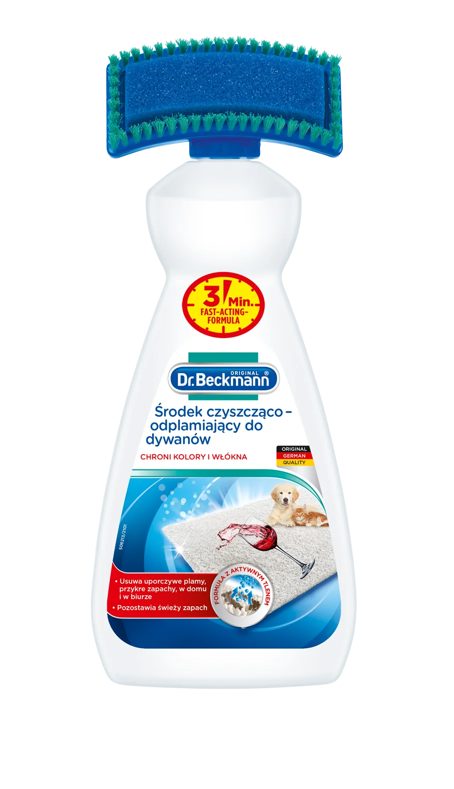 Dr. Beckmann środek czyszcząco - odplamiający do dywanów i tapicerek, 650 ml