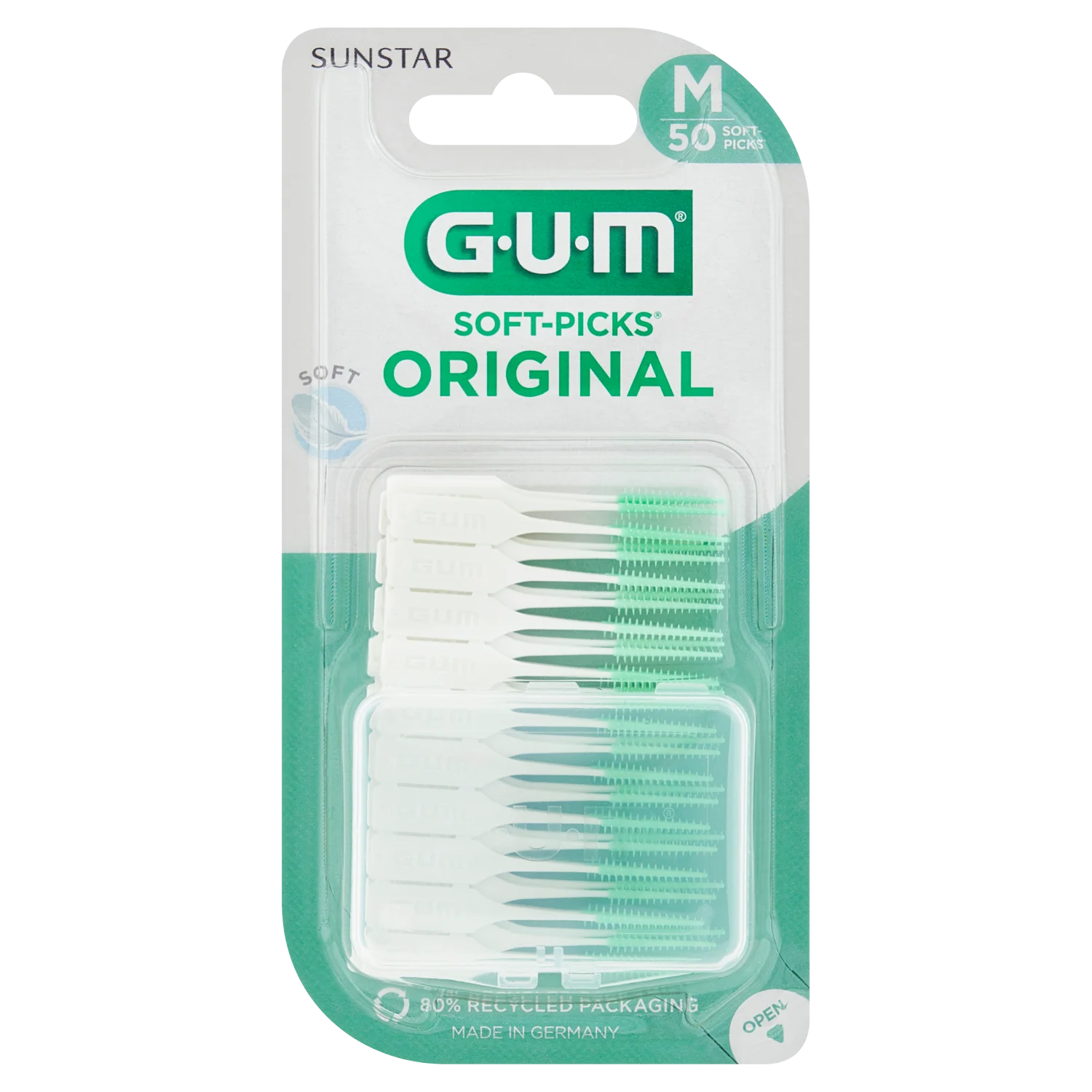Sunstar Gum Soft-Picks Original czyściki międzyzębowe Medium, 50 szt.