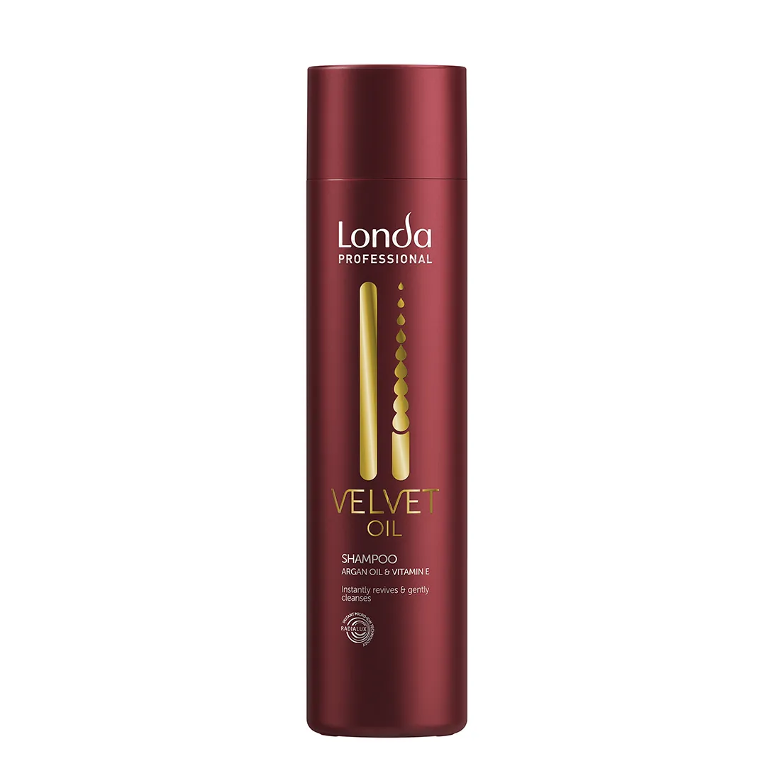 Londa Professionals Velvet Oil odżywczy szampon do włosów z olejkiem arganowym, 250 ml