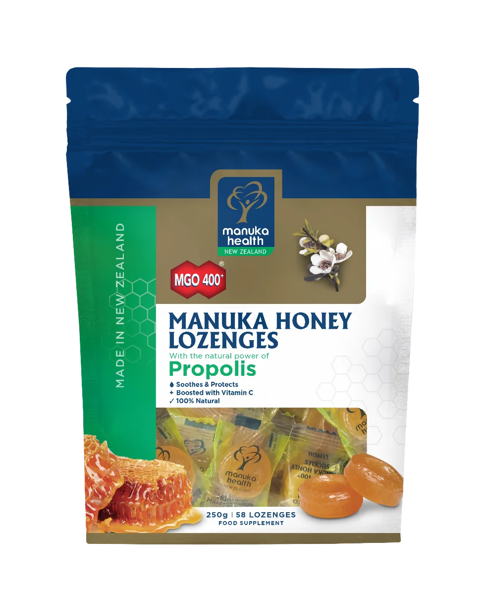 Manuka Health cukierki z miodem Manuka MGO™ 400+, 250 g