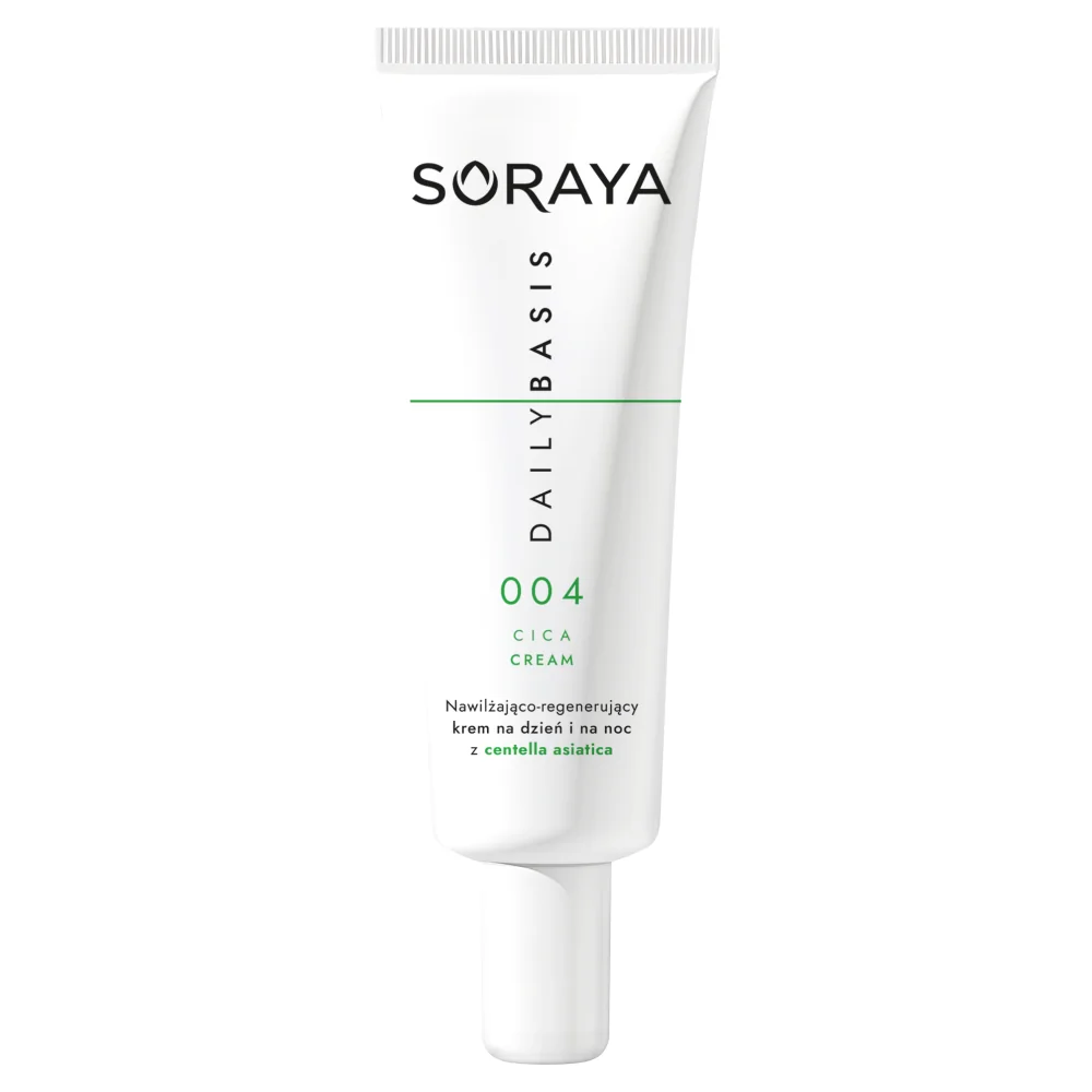 Soraya Daily Basis nawilżająco-regenerujący krem na dzień i na noc z centella asiatica 004, 50 ml