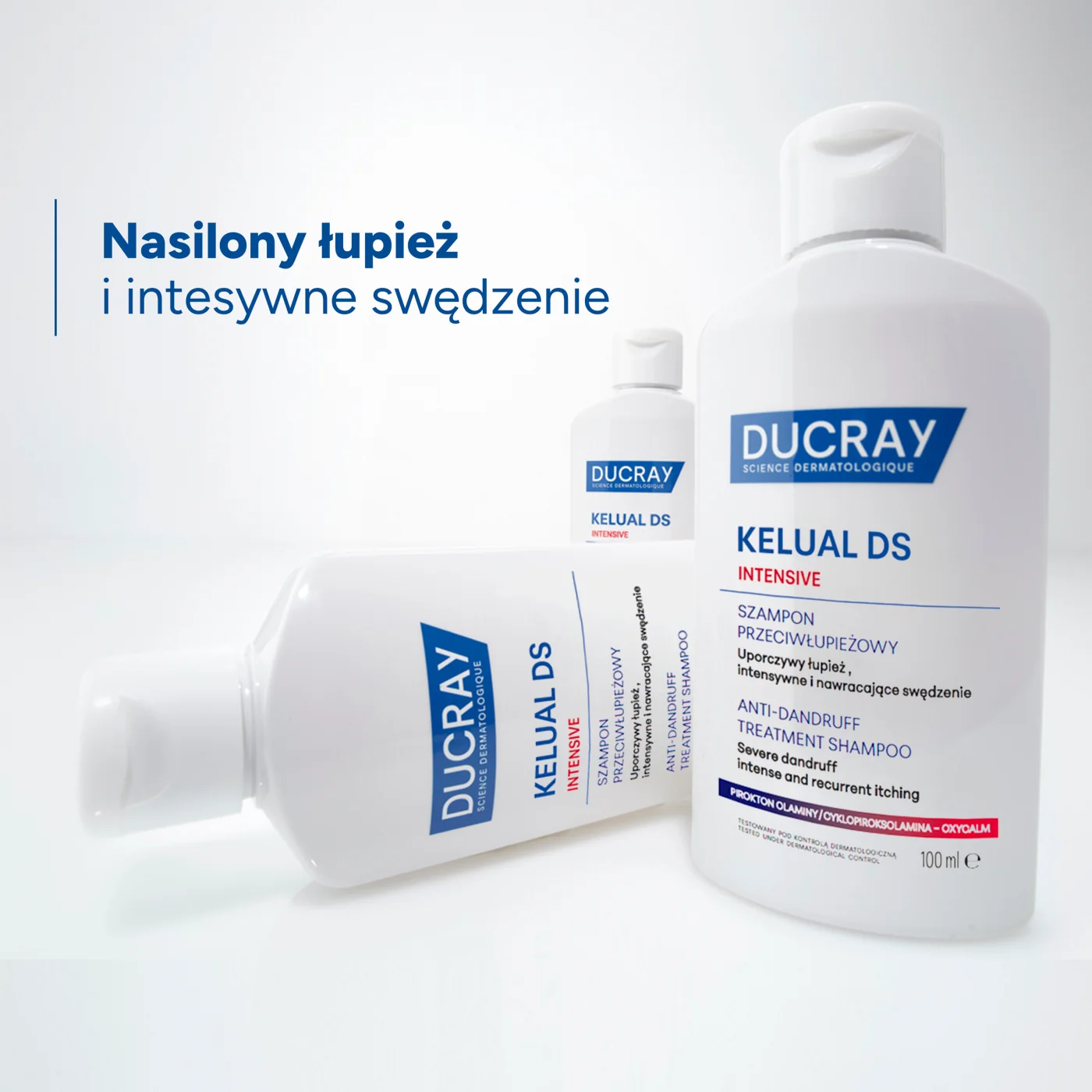 Ducray Kelual DS Intensive szampon przeciwłupieżowy, 100 ml