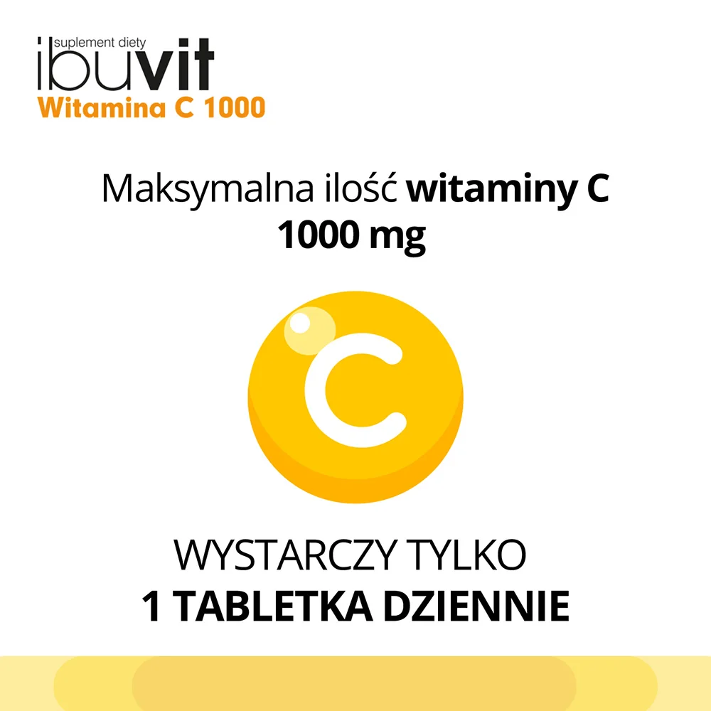 Ibuvit Witamina C 1000 30 tabletek