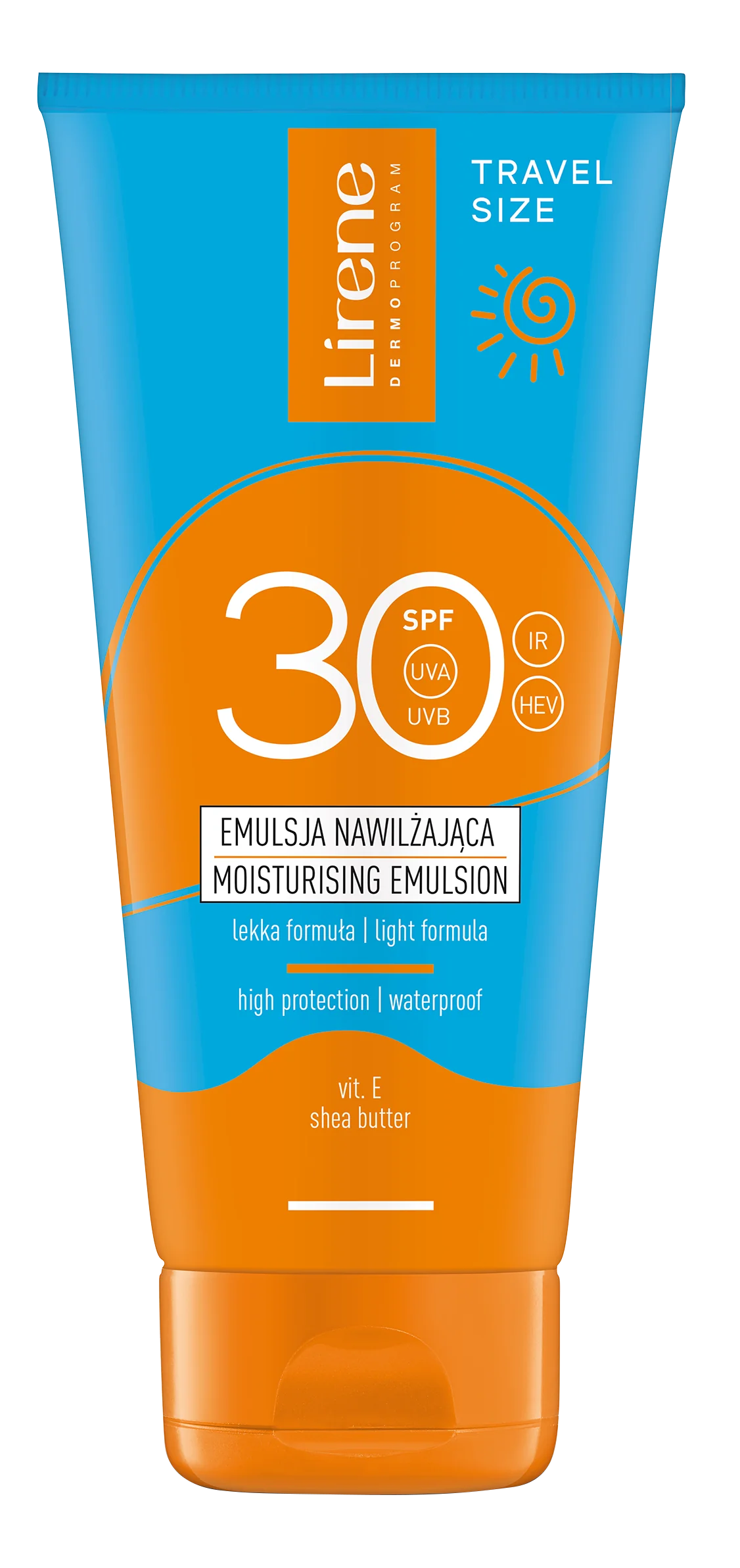 Lirene Sun emulsja nawilżająca SPF 30, 90 ml