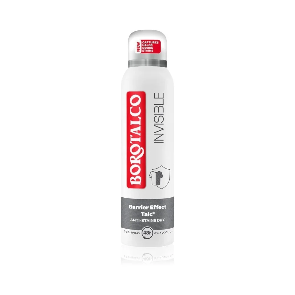 Borotalco Invisible dezodorant w sprayu, 150 ml
