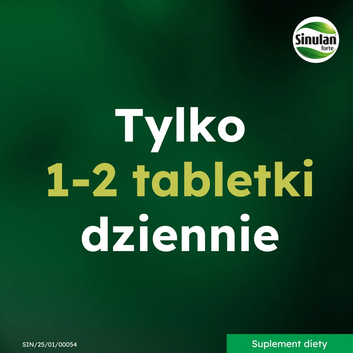 Sinulan Duo Forte suplement diety, 60 tabletek powlekanych