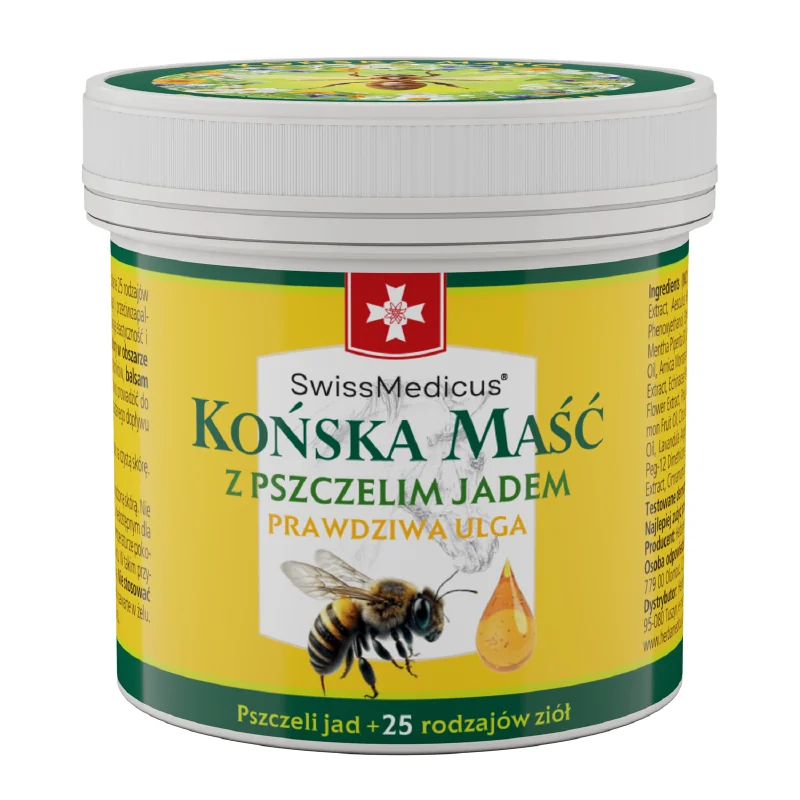 Swiss Medicus® Końska maść z pszczelim jadem 150 ml