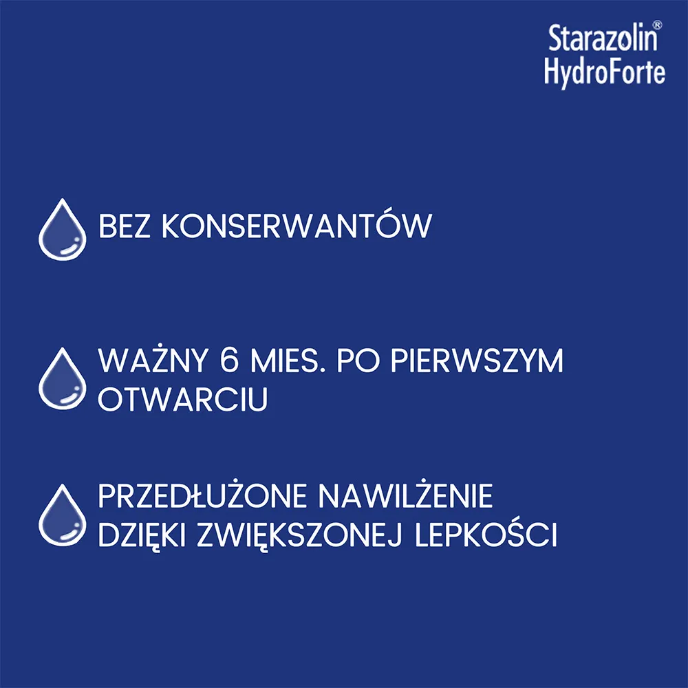 Starazolin HydroForte, krople do oczu, 10 ml 