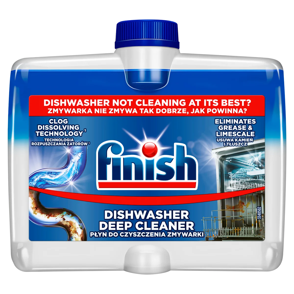 Finish płyn do czyszczenia zmywarki, 250 ml