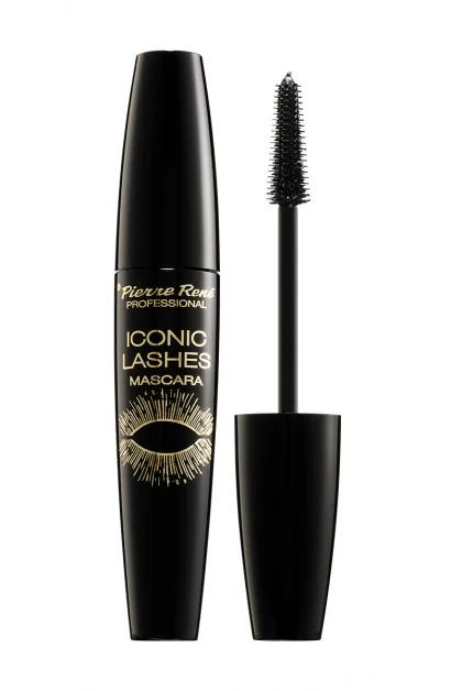 Pierre Rene Professional Iconic Lashes Mascara tusz pogrubiająco-wydłużający czarny, 15 ml