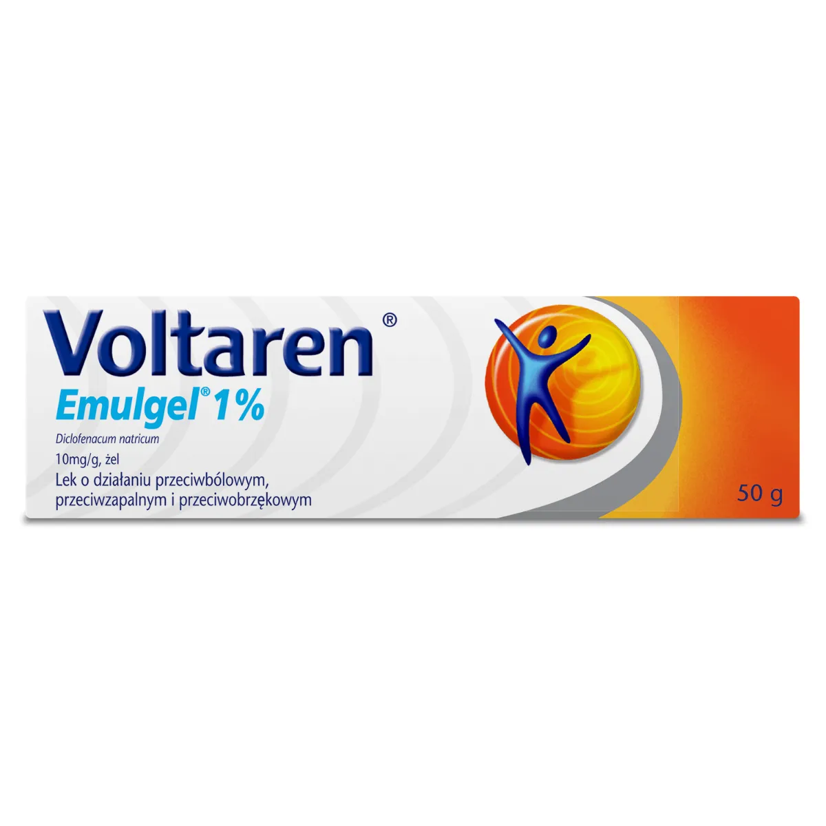 Voltaren Emulgel, 10 mg/g żel, import równoległy, 50 g