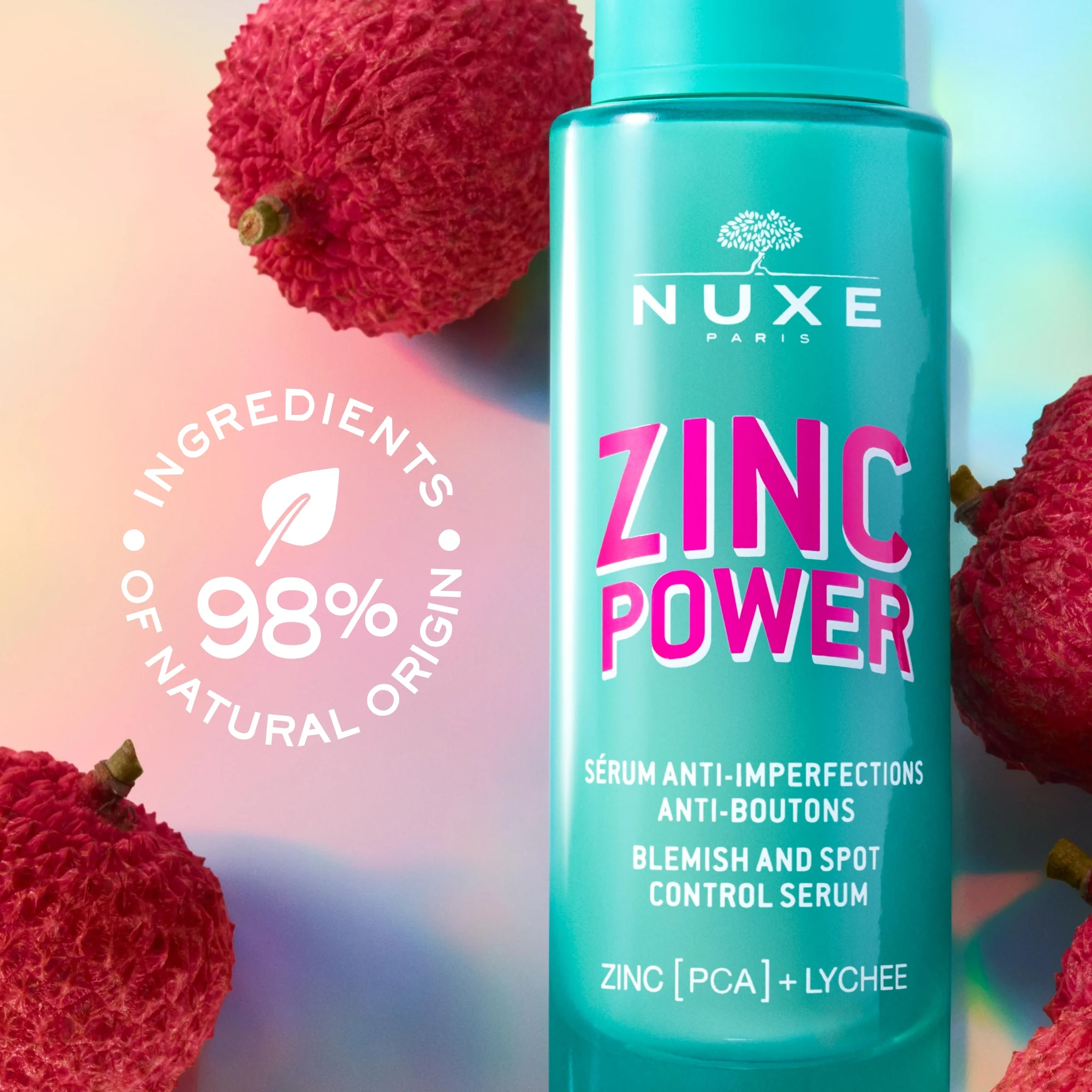 Nuxe Zinc Power serum przeciw niedoskonałościom i wypryskom, 30 ml