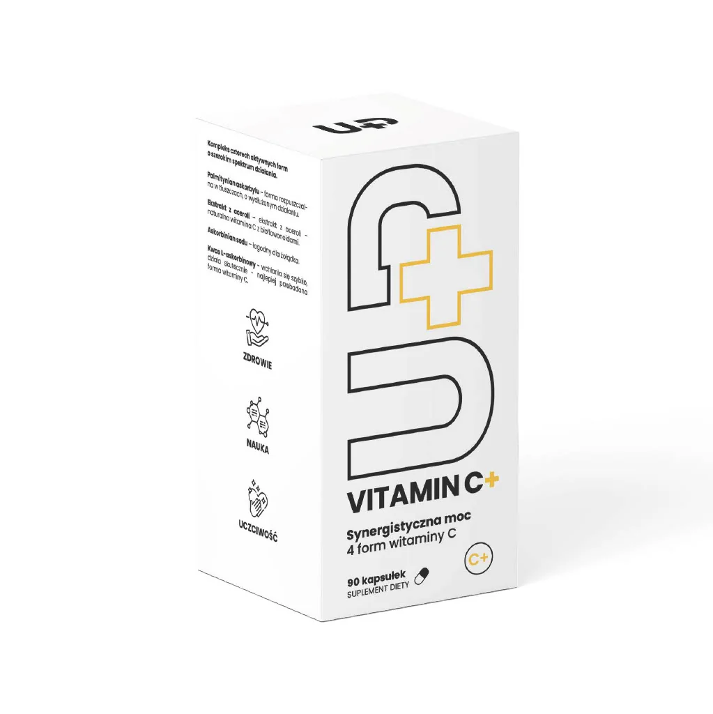 UP Health Pharma UP VITAMIN C+ 90 kapsułek