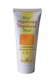 Maść propolisowa 10% z witaminami A, E F, 50 ml