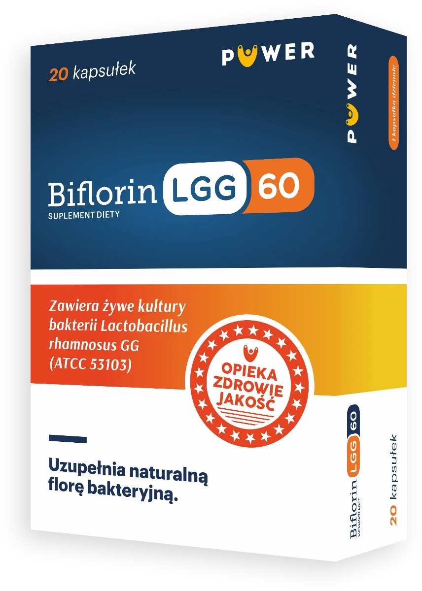 BiFlorin LGG 60 20 kapsułek