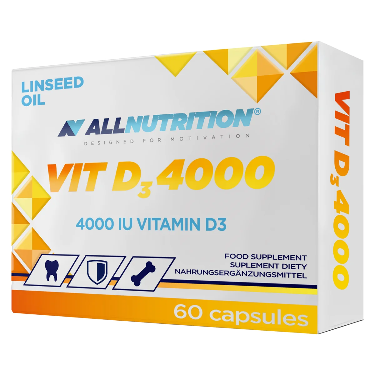 Allnutrition D3 4000 60 kapsułek