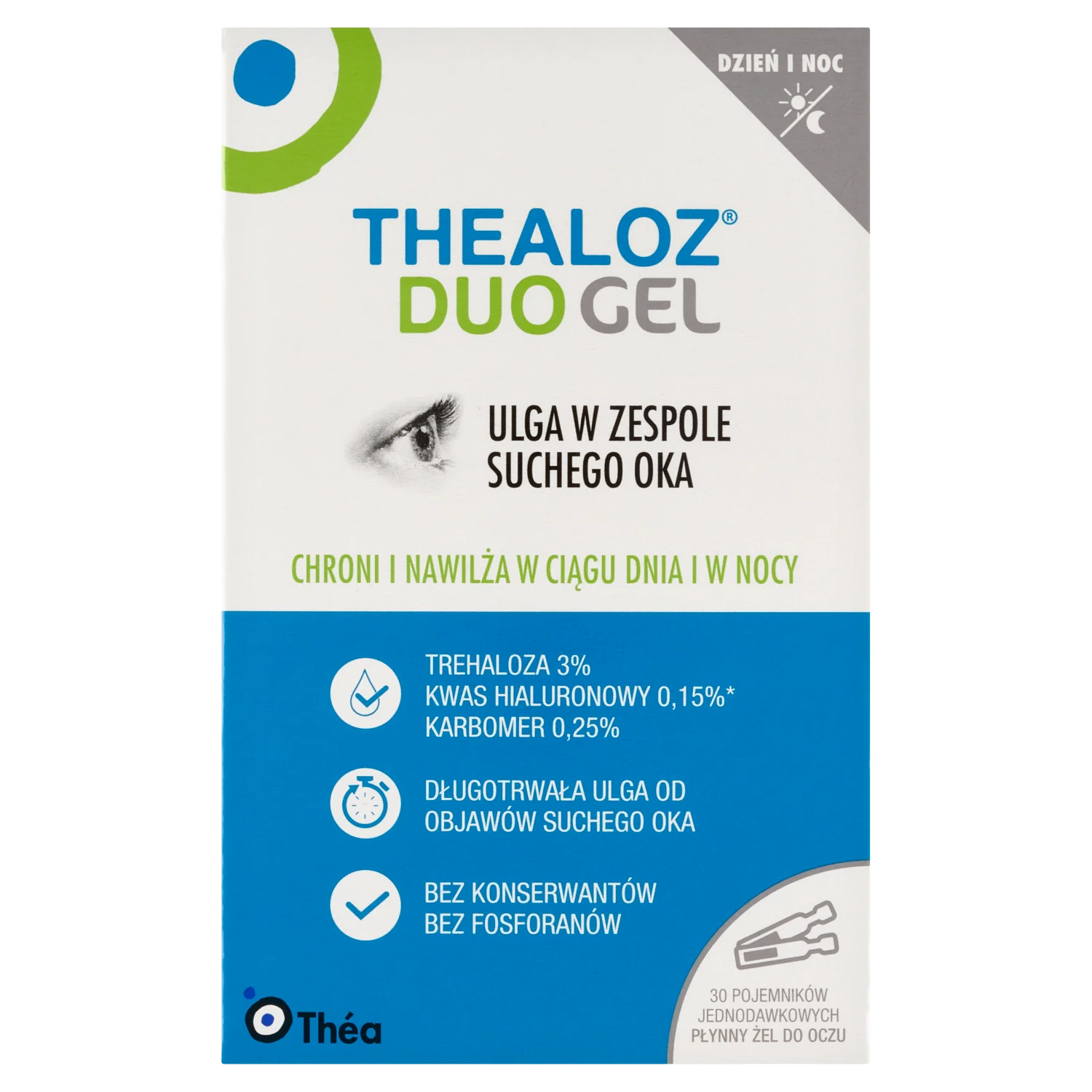 Thealoz Duo Gel żel do oczu, 0,4 g x 30 minimsów