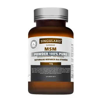 Singularis Superior MSM Powder 100% Pure, suplement diety, proszek 100 g 