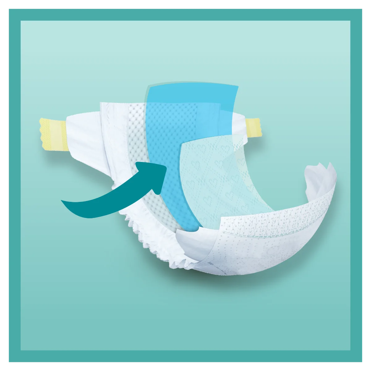 Pampers Active Baby pieluchy, rozmiar 4, 9-14 kg, 58 szt.