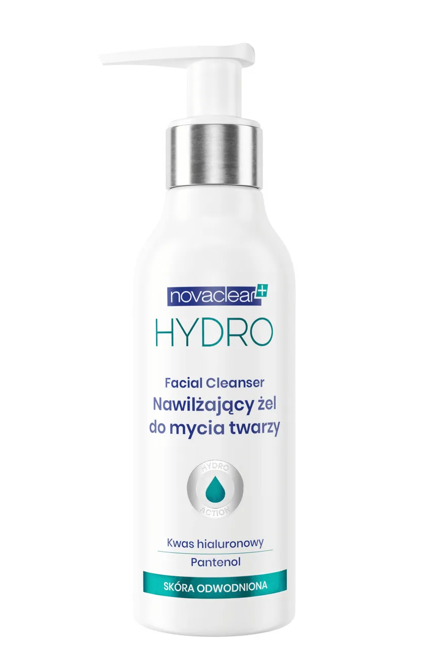 Novaclear Hydro, nawilżający żel do mycia twarzy, 150 ml