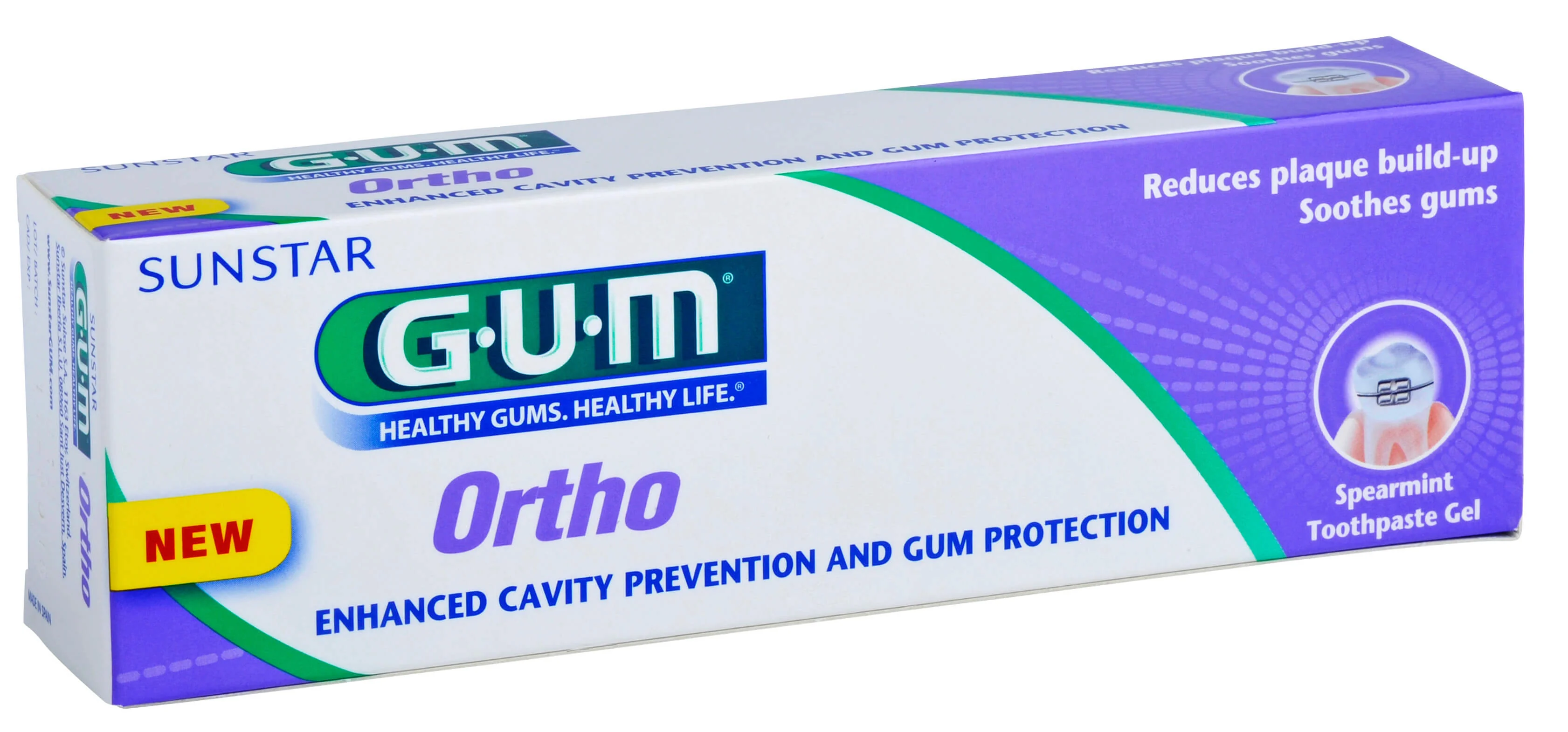 Sunstar Gum Ortho pasta do zębów, 75 ml