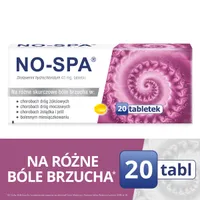 NO-SPA, 40 mg, 20 tabletek