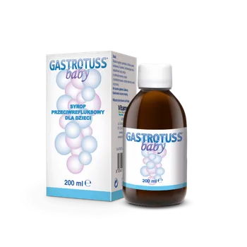 Gastrotuss Baby, syrop przeciw refluksowi dla dzieci, 200 ml 