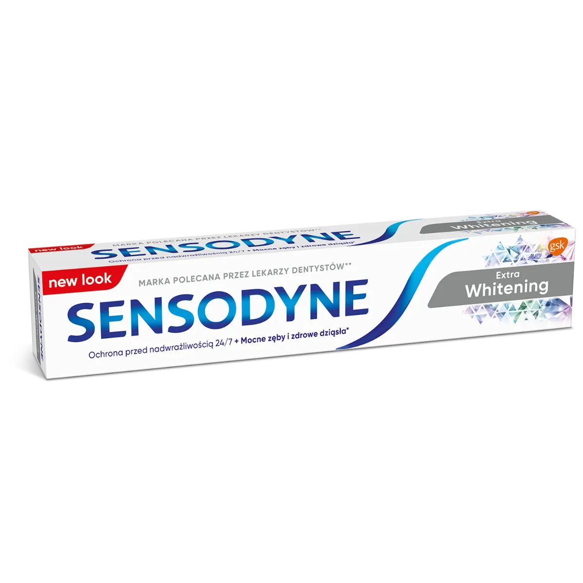Sensodyne Extra Whitening, pasta do zębów z fluorkiem, 75 ml 