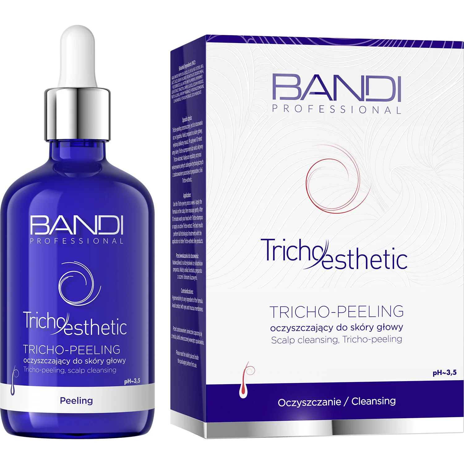 BANDI Tricho-estetic tricho-peeling oczyszczający do skóry głowy, 100 ml
