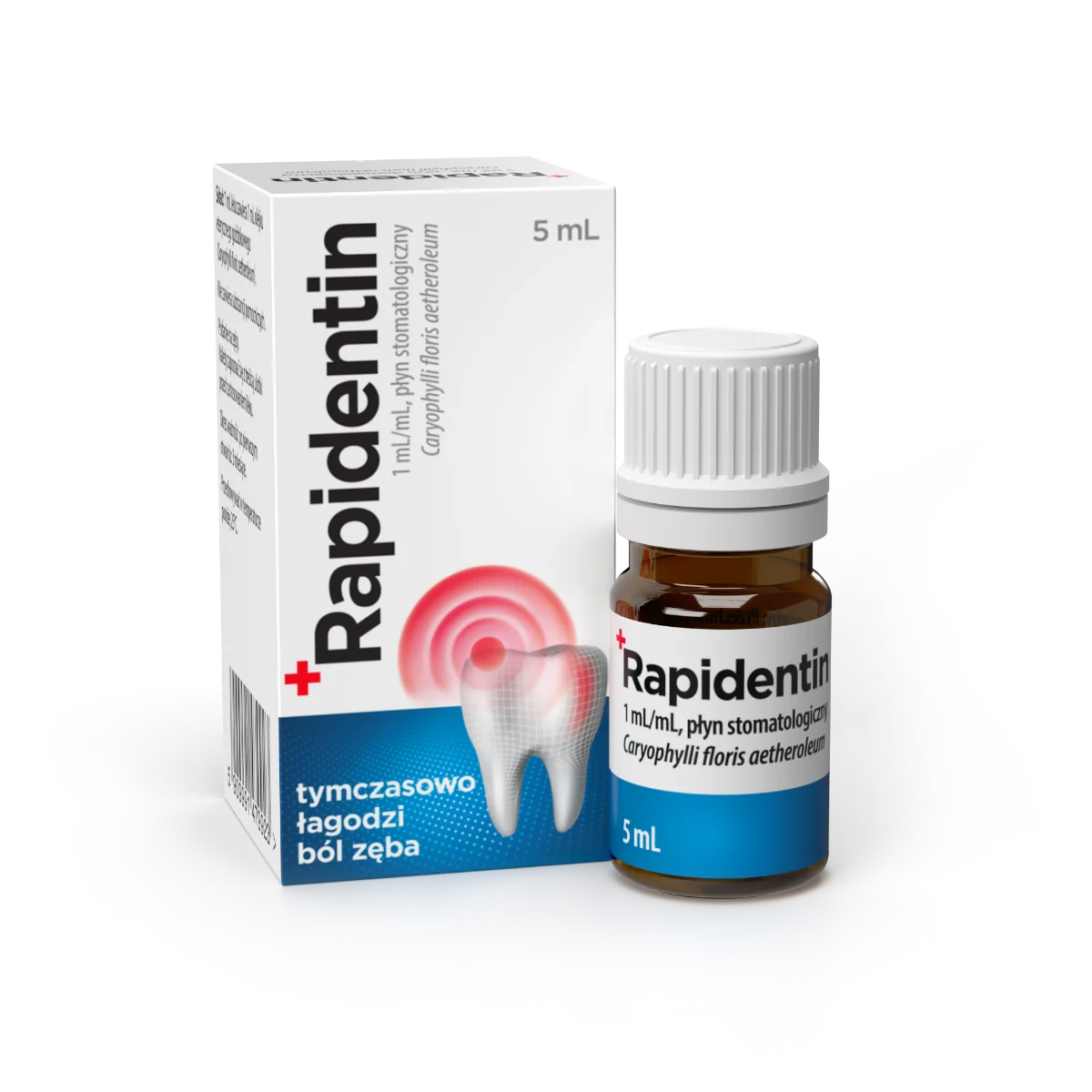 Rapidentin 1 ml/ml płyn stomatologiczny, 5 ml