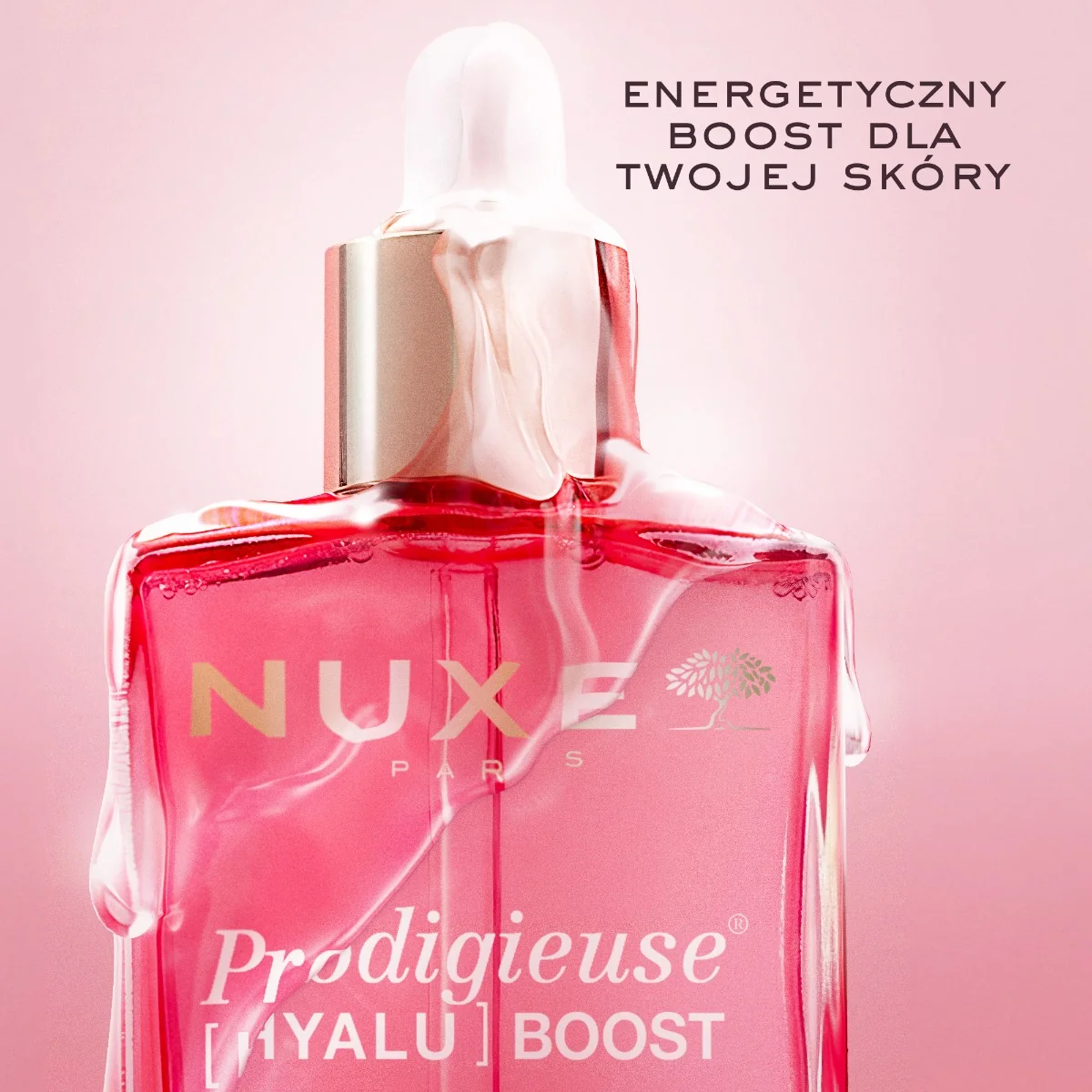 Nuxe Prodigieuse® [Hyalu] Boost nawilżające serum rozświetlające z witaminą C, 30 ml