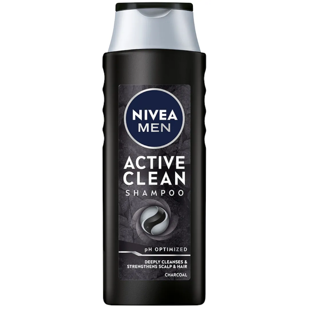 Nivea Men Active Clean szampon do włosów dla mężczyzn, 400 ml